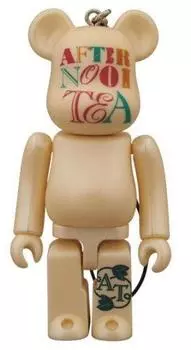 Bearbrick Afternoontea Логотип послеобеденного чая версия BE@RBRICK 100%