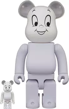 Bearbrick CASPER Высота BE@RBRICK 100% и 400% приблизительно. 70мм/280мм белый