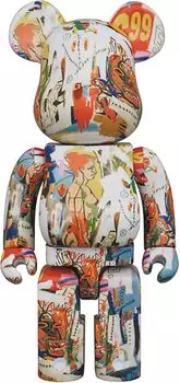 Bearbrick Энди Уорхол БАСКИЯТ BE@RBRICK ЖАН-МИШЕЛЬ #4 1000%