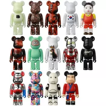 Bearbrick Series 44 Высота 70 мм, каждая окрашенная готовая фигурка, 24 штуки, КОРОБКА BE@RBRICK, примерно. Немасштабируемый