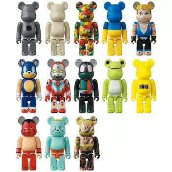 Bearbrick Series 46 Высота 70 мм, каждая окрашенная готовая фигурка, 24 штуки, КОРОБКА BE@RBRICK, примерно. Немасштабируемый