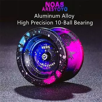 Bearing Kids Gift High Speed Classic Toys Competition Yo-Yo Metal Yoyo Aluminum Yoyo Butterfly Yoyo розовый