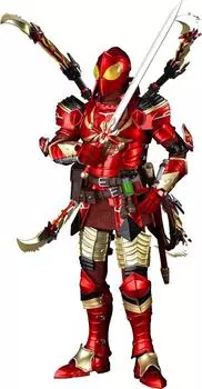 Beast Kingdom Dynamic Action Heroes Marvel Comics Фигурка Красная Высота 20см #051 Человек-Паук (Средневековый рыцарь) Немасштабированный приблизительный. ДАХ-051 красный