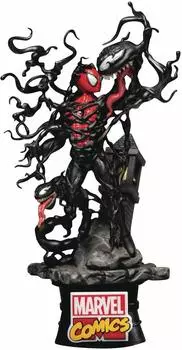 Beast Kingdom Marvel Comics Venom D Stage Многоцветный Человек-паук против. ДС-040