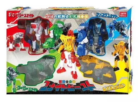 Beast Knight Combined Unite Beast Combined Robot Transformation Robot Mecha