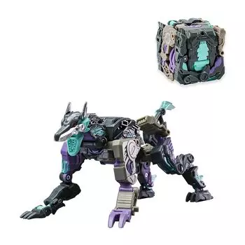 BEASTBOX 52TOYS BB-31FM FIRMHAND “Farm Hand” transforming toy Transforms from cube to wolf transform toys Painted Highly movable action figure Mecha