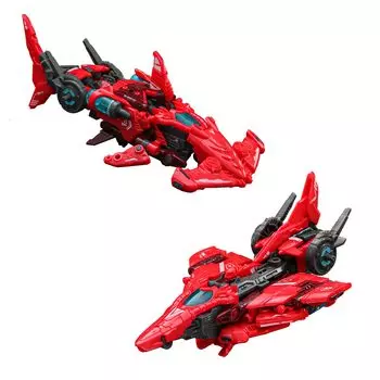 BEASTBOX 52TOYS BEASTDRIVE ABYSS SWEEPER Трансформирующаяся игрушка Трансформируется из Меха-акулы в истребитель Требуется сборка Окрашенный Высокоподвижный