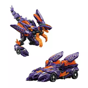 BEASTBOX 52TOYS BEASTDRIVE BD-03 NAUGHTY SAUR Трансформирующаяся игрушка «Naughty Saw» Трансформируется из механического динозавра в спортивный автомобиль Требуется сборка