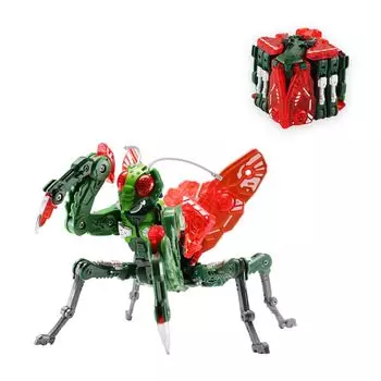 BEASTBOX 52TOYS Игрушка-трансформер REAPER Трансформируется из куба в игрушку-трансформер, окрашенная высокоподвижная фигурка, Трансформация в меха-зверя