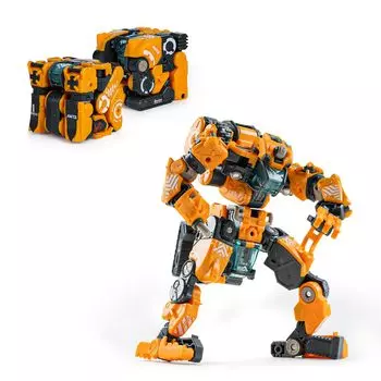 BEASTBOX 52TOYS MEGABOX LANDBREAKER Трансформирующаяся игрушка Может трансформироваться из кубика в механического робота и конструктора Трансформация Высокоподвижное действие