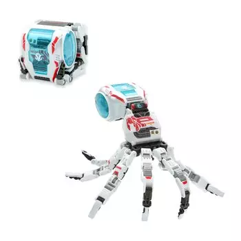 BEASTBOX 52TOYS OLDONE Трансформирующаяся игрушка Трансформируется из куба в осьминога Трансформирующаяся игрушка Окрашенная высокоподвижная фигурка Меха Зверь