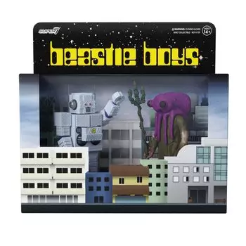 Beastie Boys Фигурки Intergalactic Beastie Boys ReAction Фигурки Intergalactic SUPER7 ИГРУШКА 2-Pack