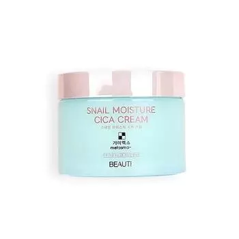 BEAUTE Melasma-X Snail Moisture Cica Cream 100 мл, Антивозрастной, Увлажняющий, Корейская косметика, Kbeauty, образец