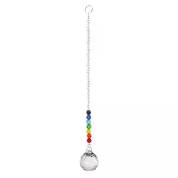 Beautiful Crystal Hanging Prism Exquisite Non-toxic for Home Garden Window Decor B