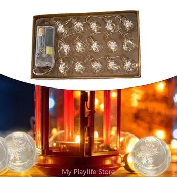 Beautiful LED Light Series Warm Christmas Tree Hangings for Holiday Celeration