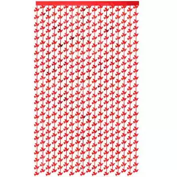 Beautiful Peace 2m Dove Rain Curtain In Bright Red Silver Gold Perfect For Festive Decor Holiday StyleA