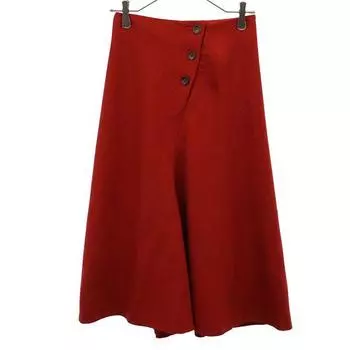 beautiful people wool Flare pants 34 Red Gaucho pants Women Used