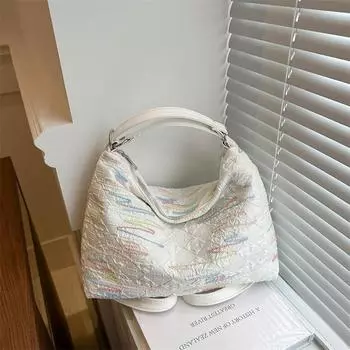 Beautiful Personality Ins Bag Women s New Fashion Summer Simple Niche Trendy Casual Tote Shoulder Bag