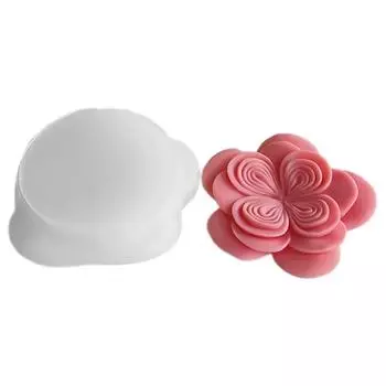 Beautiful Rose Shape Mold Delicate Flower Silicone Mold Unique Artworks and Handmade Gifts Creating Mould