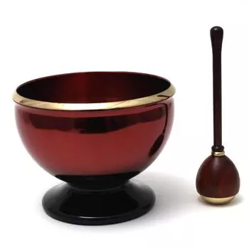 Beautiful sound An integrated ring set that allows you to store the ring rod inside the ring Ring rod that fall over Orin Bell won t красный