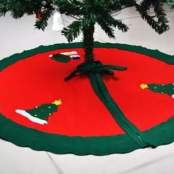 Beautifyl Рождественские украшения Рождественская елка Юбка Коврик для хранения подарков