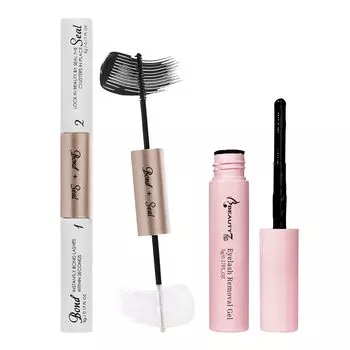 Beauty7 False Eyelash Glue False Eyelash Adhesive Lash Glue Double End Adhesive Remover Partial False Eyelash Glue Bond Seal For Partial False