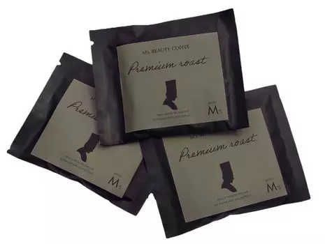 Beauty Coffee Beauty Кофейный пакетик Beauty Coffee 15 г x 3 пакета Dark Roast M s (Кофе М) (Премиум обжарка)