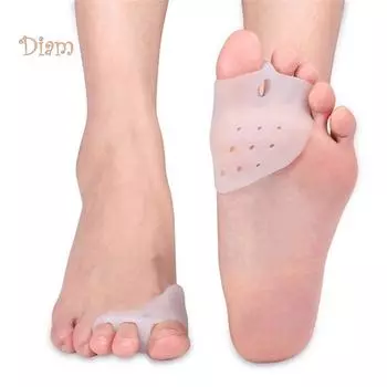 BEAUTY-HEALTH 2 шт. Корректор бурсита стопы Молоток-разделитель пальцев с подушечками для ухода за передней частью стопы one size