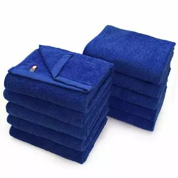 Beauty Imabari Towel Commercial Face Towel Set of 10 Murakami Towel M Color 34x86cm For Beauty Salons 100 Colors Lightweight and Thin (№24