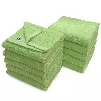 Beauty Imabari Towel Commercial Face Towels Set of 10 Murakami Towel M Color 34x86cm For Beauty Salons 100 Colors Lightweight and Thin 34 Tea (Нет.