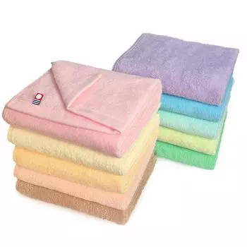 Beauty Imabari Towel Commercial Face Towels Set of 10 Murakami Towel M Color 34x86cm For Beauty Salons 100 Colors Lightweight Thin Pale Tone MC-FT10
