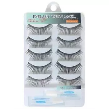 BEAUTY NAILER Eyelash Value Pack Latin Chic VP-11 чёрный