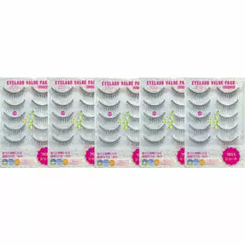 Beauty Nailer Eyelash Value Pack Value Set из 5 штук (Кросс-шорт) ВП-4х5