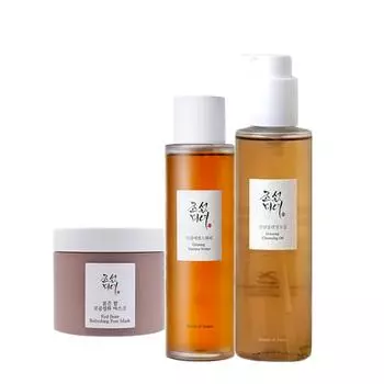 Beauty of Joseon Ginseng Essence Water 150 мл/Очищающее масло 210 мл/смываемая маска (140ml)