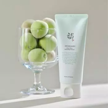 Beauty of Joseon Green Plum Refreshing Cleanser 100 мл, Увлажнение, Корейская косметика, Kbeauty, образец