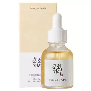 Beauty of Joseon Joseon Beauty GLOW SERUM : PROPOLIS + NIACINAMIDE Glowing serum containing propolis and niacinamide, 30ml, 1 piece