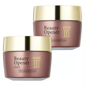 Beauty Opener Gel Wrinkle White Набор из 2 сывороток с яичной скорлупой и мембраной Quasi-drug Все в одном