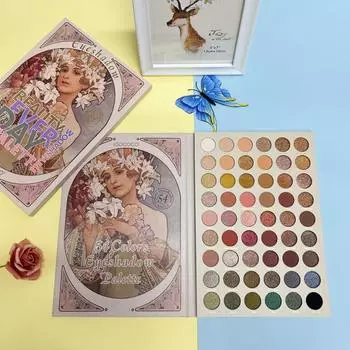Beauty Pattern 63 цвета перламутровые матовые многоцветные тени для век палитра макияжа