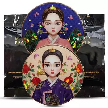 Beauty People Iron Wall Girl Season 14 Propolis Collagen Cover Cushion 18g 2 основных продукта + 2 сменных блока/функция против морщин, нет. 21 комплект, 1 шт.