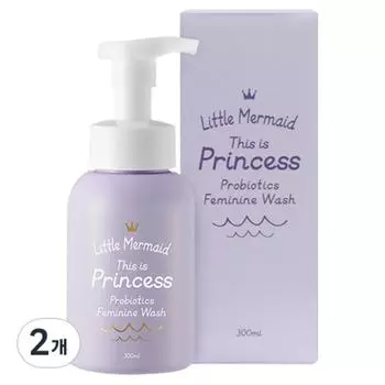 Beauty Recipe Little Mermaid Probiotics Женское очищающее средство для женщин, 300 мл, 2 шт.