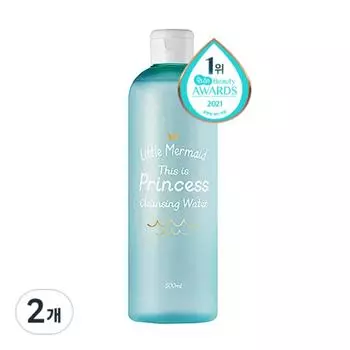Beauty Recipe Little Mermaid This Is Princess Очищающая вода, 500 мл, 2 шт.