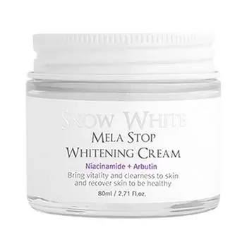 Beauty Recipe Snow White Mela Stop Whitening Cream — 80ml