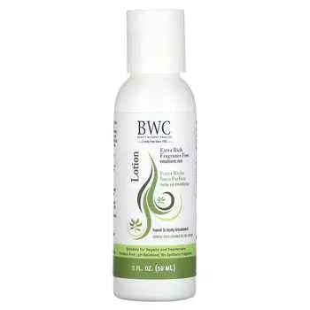 Beauty Without Cruelty, Hand & Body Treatment Lotion, Extra Rich, Fragrance-Free, 2 fl oz (59 ml)