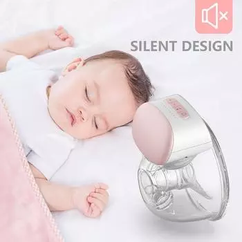 Bebebao BB-P1 Переносной молокоотсос Hands Free Электрический одиночный портативный носимый молокоотсос 8 унций/ 1 Set розовый