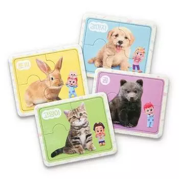 Bebepin Puzzle Vivid Animals, Korean popular puzzles