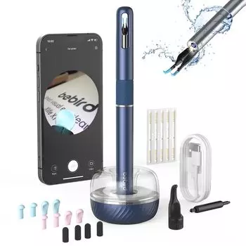 BEBIRD Earpick Camera Note5 Pro с механическим пинцетом 1000 Вт и ушной ложкой со светодиодной подсветкой, беспроводной WIFI, совместимой с ушной серой, подходящей для ушной палочки
