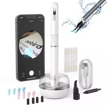 BEBIRD Earpick Camera Note5 Pro с механическим пинцетом 1000 Вт и ушной ложкой со светодиодной подсветкой, беспроводной WIFI, совместимой с ушной серой, подходящей для ушной палочки
