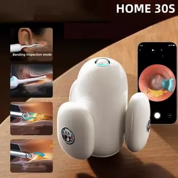 Bebird Home 30S Ушной очиститель Смарт Визуальные палочки для удаления ушной серы HD Эндоскоп Пинцет Мини-камера Earpick Отоскоп Личная гигиена белый