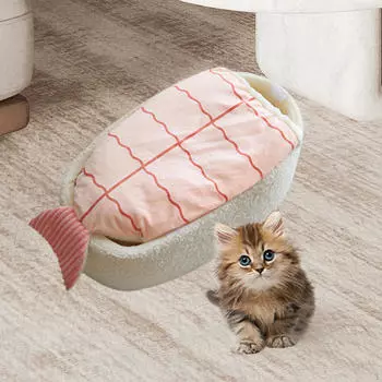 Bed for Small Breeds, Indoor Pet Nest Cats and Puppies S