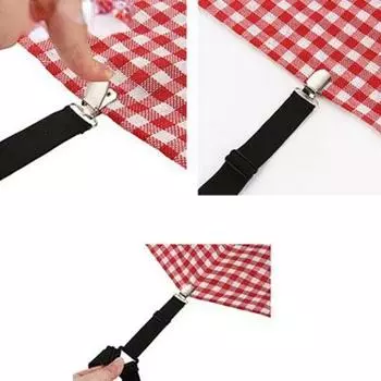 Bed Sheet Elastic Grippers Belt Fastener Bed Sheet Clips Mattress Cover Blankets Holder Home Textiles Organize Gadgets